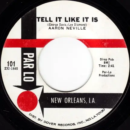 Aaron Neville - Tell It Like It Is / Why Worry