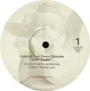 LP - Aaron Copland , The Concert Arts Orchestra Conducted By Robert Irving - Great American Ballets, Vol. 2: Copland: Rodeo (Four Dance Episodes) & Appalachian Spring (Suite)