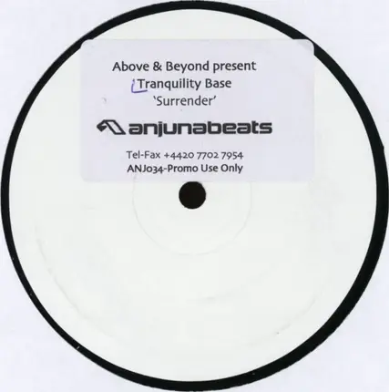 Above & Beyond Present Tranquility Base - Surrender