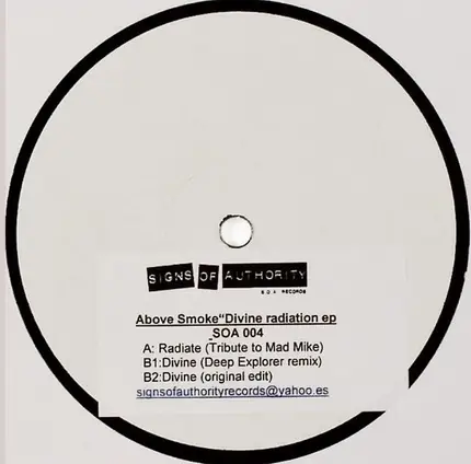 Above Smoke - DIVINE RADIATION EP