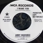 Abby Marable - I Want You