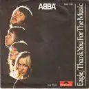 7'' - Abba - Eagle / Thank You For The Music - Paper Labels