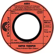 7'' - Abba - Super Trouper / The Piper