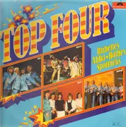 LP - Abba, The Rubettes, The Hollies, The Spotnicks - Top Four