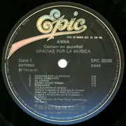 LP - Abba - Gracias Por La Musica (Cantan En Español)