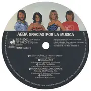 LP - Abba - Gracias Por La Musica - OBI incl, Red Transparent Vinyl
