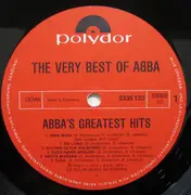 Double LP - Abba - The Very Best Of ABBA (ABBA's Greatest Hits)