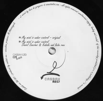 Abbatangelo , R.O.D. - My Mind Is Under Control