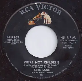 Abbe Lane With Sid Ramin And His Orchestra - We're Not Children / Femininity