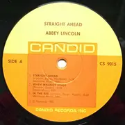 LP - Abbey Lincoln - Straight Ahead