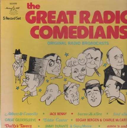 Abbott & Costello, Jack Benny, Fred Allen,... - The Great Radio Comedians