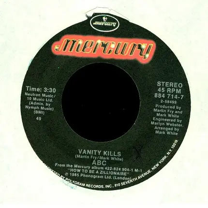 Abc - Vanity Kills