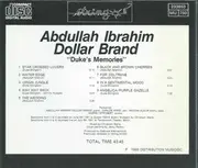 CD - Abdullah Ibrahim / Dollar Brand - Duke's Memories