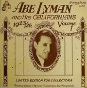 LP - Abe Lyman And His Californians - Abe Lyman And His Californians Volume 1 (1923-26)