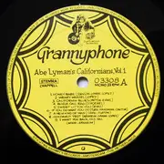 LP - Abe Lyman And His Californians - Abe Lyman And His Californians Volume 1 (1923-26)