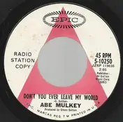 Abe Mulkey - Don't You Ever Leave My World