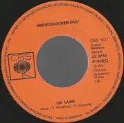 7inch Vinyl Single - Abendglocken-Duo - Zicke-Zacke Hoi