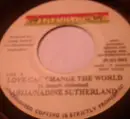 7inch Vinyl Single - Abijah / Nadine Sutherland - Love Can Change The World