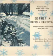 LP - Abington Heights High School, Richard E. Thorne, Susan Shaute - District IX Chorus Festival