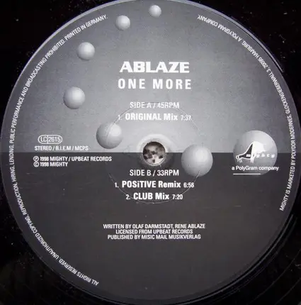 Ablaze - One More