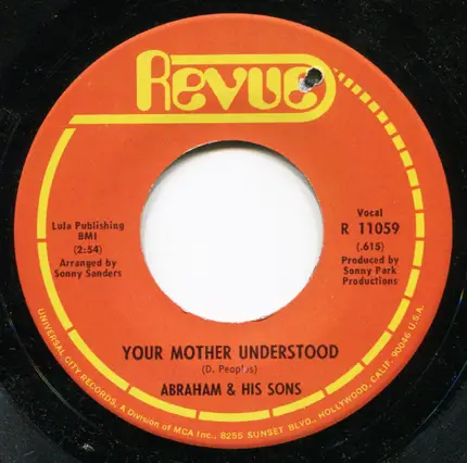 Abraham & His Sons - Your Mother Understood