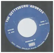 7inch Vinyl Single - Abraham Lincoln - The Gettysburg Address