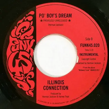Abraham & The Metronomes / Illinois Connection - Party / Po' Boy's Dream