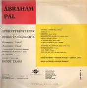LP - Ábrahám Pal, Erzsébet Házy - Bál a Savoyban, ...