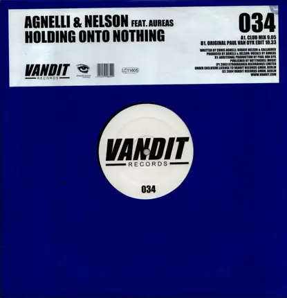 Agnelli & Nelson Feat. Aureas - Holding Onto Nothing