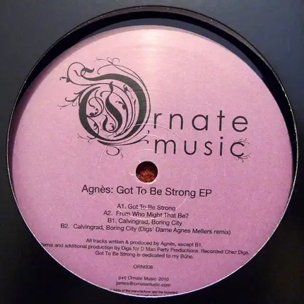 Agnès - Got To Be Strong Ep