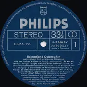 LP - Agnes Miegel - Heimatland Ostpreußen - Agnes Miegel liest aus eigenen Dichtungen