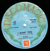 12inch Vinyl Single - Ago - I Want You