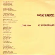 7inch Vinyl Single - Agony Column - Love Is A Blanket Expression