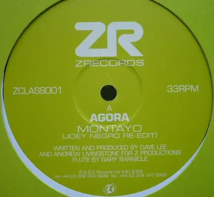 Agora / Doug Willis - Get Your Own / Montayo