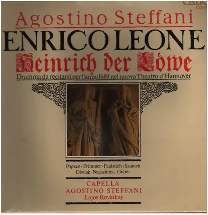 Agostino Steffani , Capella Agostino Steffani , Lajos Rovátkay - Enrico Leone / Heinrich der Löwe