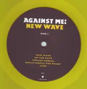 LP & CD - Against Me! - New Wave - Yellow Vinyl + CD