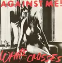 LP - Against Me! - White Crosses - Numbered, Ltd Ed, Silver Vinyl, Insert