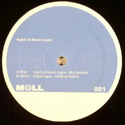 Agaric & Bruce Logan - My Alphabet / Halftone Halfwit