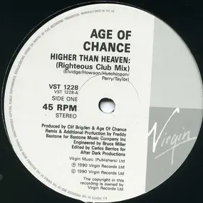 Age of Chance - Higher Than Heaven