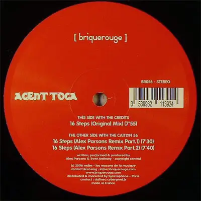 AGENT TOGA - 16 STEPS