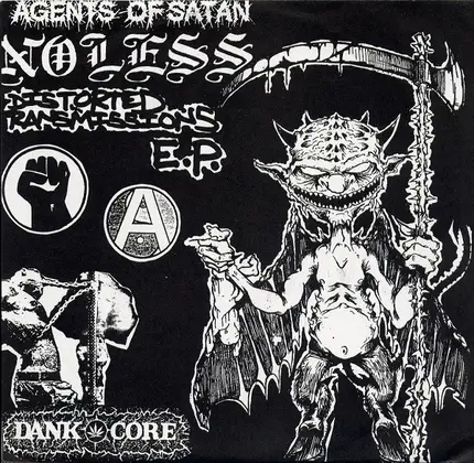 Agents Of Satan / No Less - Distorted Transmissions E.P.