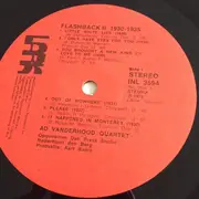 LP - Ad Van Den Hoed Kwartet - Flashback 2 (1930-1935)