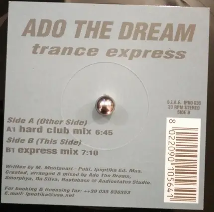 Ado The Dream - Trance Express