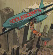 LP - Adolescents - The Fastest Kid Alive - Yellow&Green Inkspot vinyl/ Ltd ed