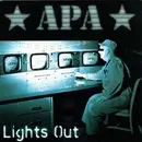 7inch Vinyl Single - Adolf And The Piss Artists - Lights Out - EP, Blue Black Vinyl