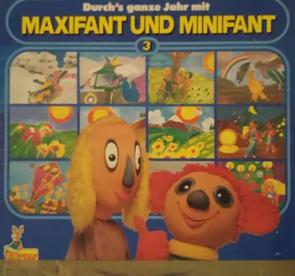 Adolf Bollmann , Wolfgang Buresch - Durch's Ganze Jahr Mit Maxifant Und Minifant (3)