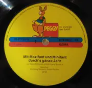 LP - Adolf Bollmann , Wolfgang Buresch - Durch's Ganze Jahr Mit Maxifant Und Minifant (3) - STILL SEALED