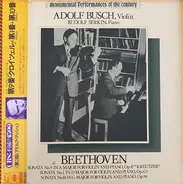 Beethoven - Sonata N° 9 In A Major For Violin And Piano, Op. 47 "Kreutzer" ; Sonata N° 1 In D Major For Violin