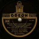 Schellack - Adolf Steimel Mit Seinem Tanzorchester - Mit Der Liebe Spielt Man Nicht / Junger Mann Aus Gutem Hause