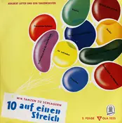 Adalbert Lutter Mit Seinem Orchester - Zehn Auf Einen Streich 2. Folge (Wir Tanzen Zu Schlagern)